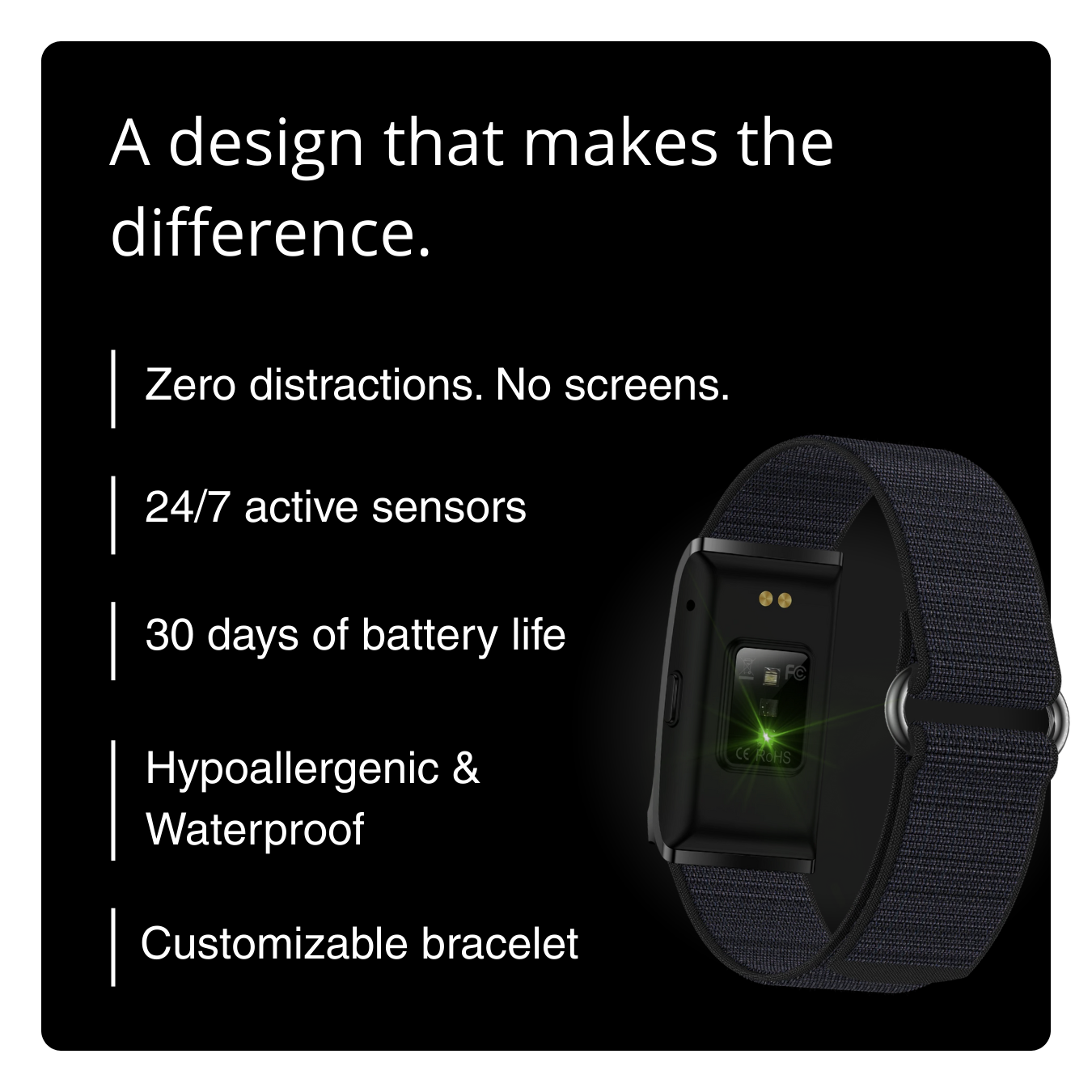 Bionny 4.0 - The biometric health band that understands your body better than you do.