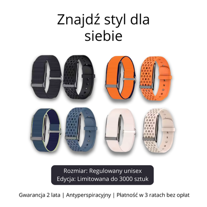 Bionny 4.0 - Biometryczna opaska zdrowotna, która rozumie Twoje ciało lepiej niż Ty.