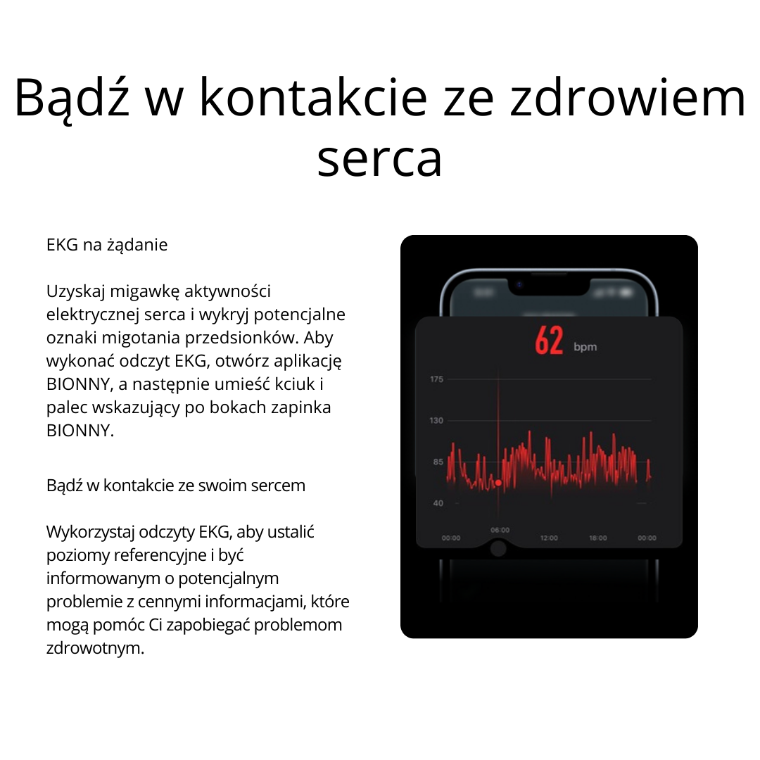 Bionny 4.0 - Biometryczna opaska zdrowotna, która rozumie Twoje ciało lepiej niż Ty.